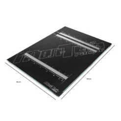 Glass 1/8th Set Up Board 405 X 550mm