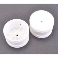 Schumacher Rear Wheel White 1/10th Off Road Buggy - 1pr